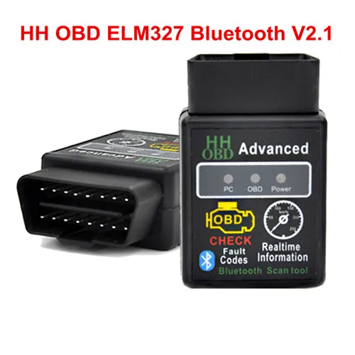 Лучшая цена ELM327 v2.1 Bluetooth OBD2 диагностический сканер ELM 327 2,1 HH OBD 2 Выключатель питания ELM327 v2.1 OBDII OBD2 считыватель кодов - Цвет: HH OBD ELM327 V2.1