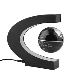 Новое поступление 2017 года 1 шт. Оригинальное украшение магнитной левитации Плавающий глобусы мира географические карты украшения Санта