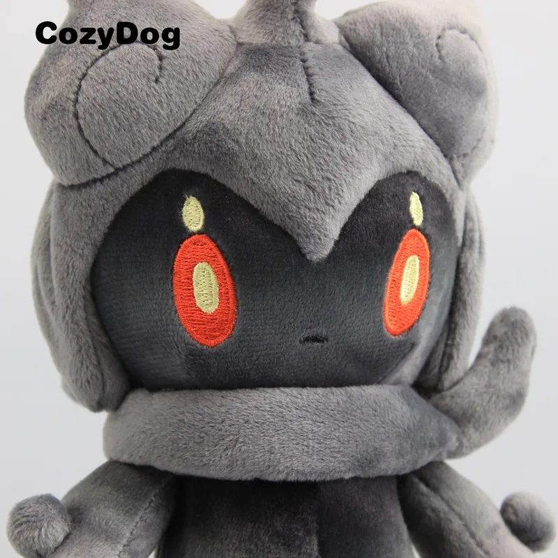 Anime japonés figura Marshadow suave juguete de Peluche de dibujos animados Marshadow de Peluche 9 \