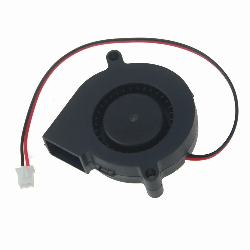 

Gdstime 2 Pcs DC 24V 0.1A 2Pin 5cm Blower Fan Brushless Centrifugal Cooling Cooler For Computer 50mmx50mmx15mm free shipping