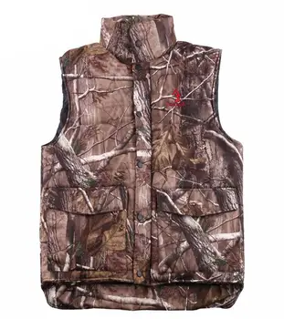 

Winter Warm Tactical Bionic camouflage Vests Men Thick Photography Sleeveless Jacket Outdoor Camping Hunting Hiking Waistcoats