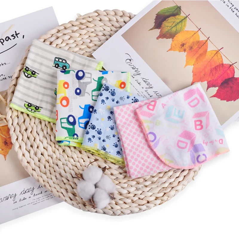 

Redkite Baby Wash Cloth Random Design 100% Cotton Infant Towel