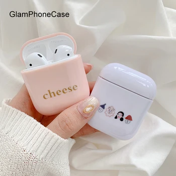 

GlamPhoneCase Personality Couple Airpods1/2 Generation Protective Cover Apple Wireless Bluetooth Headset Box