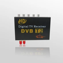 DVB-T2 цифровой ТВ приемник MPEG-4 с двойным тюнером для автомобиля мониторов или gps DVD