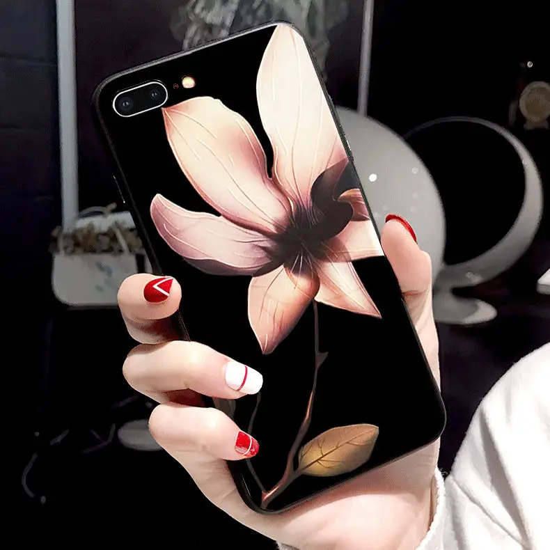 Premium Relief Soft Silicone Phone Back Cover