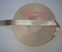 6 METRO de largura CINTO de SEGURANÇA CORREIA WEBBING ROLL48mm BEGE COR 5 bar