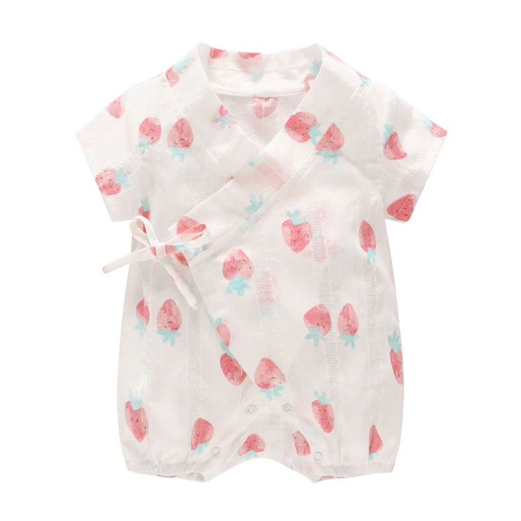 Japanese kimono baby romper O