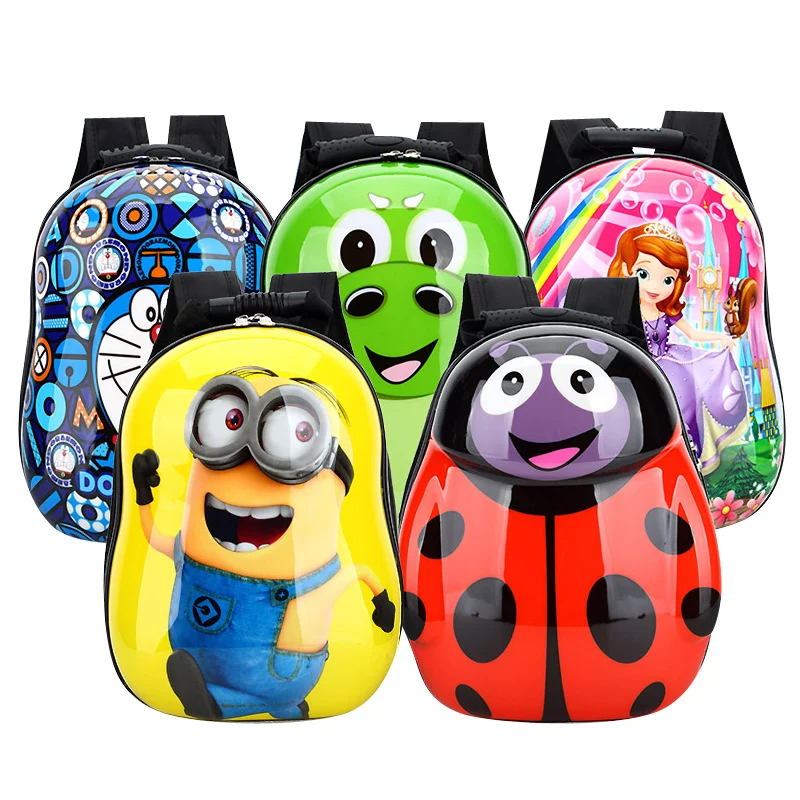 Cartoon backpack Kindergarten bag 13 inch school bag printing backpack