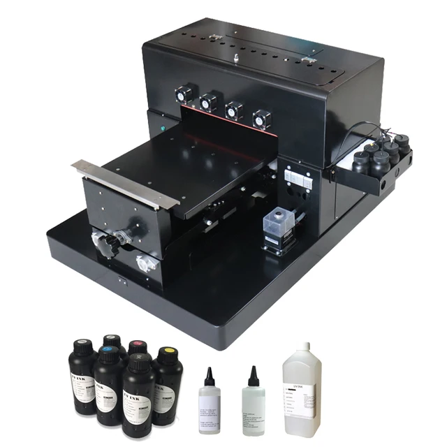 Best Offers A3 size LED UV Printer Flatbed Printer 6 Colors For Metal/Plastic Case/T-shirts/Phone Case and Pen etc with UV lamp dry Best Offers A3 size LED UV Printer Flatbed Printer 6 Colors For Metal/Plastic Case/T-shirts/Phone Case and Pen etc with UV lamp dry