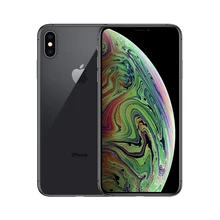 Apple iPhone XS Max | смартфон с двумя sim-картами полностью разблокированный 6,5 дюймовый большой экран 4G Lte Apple смартфон