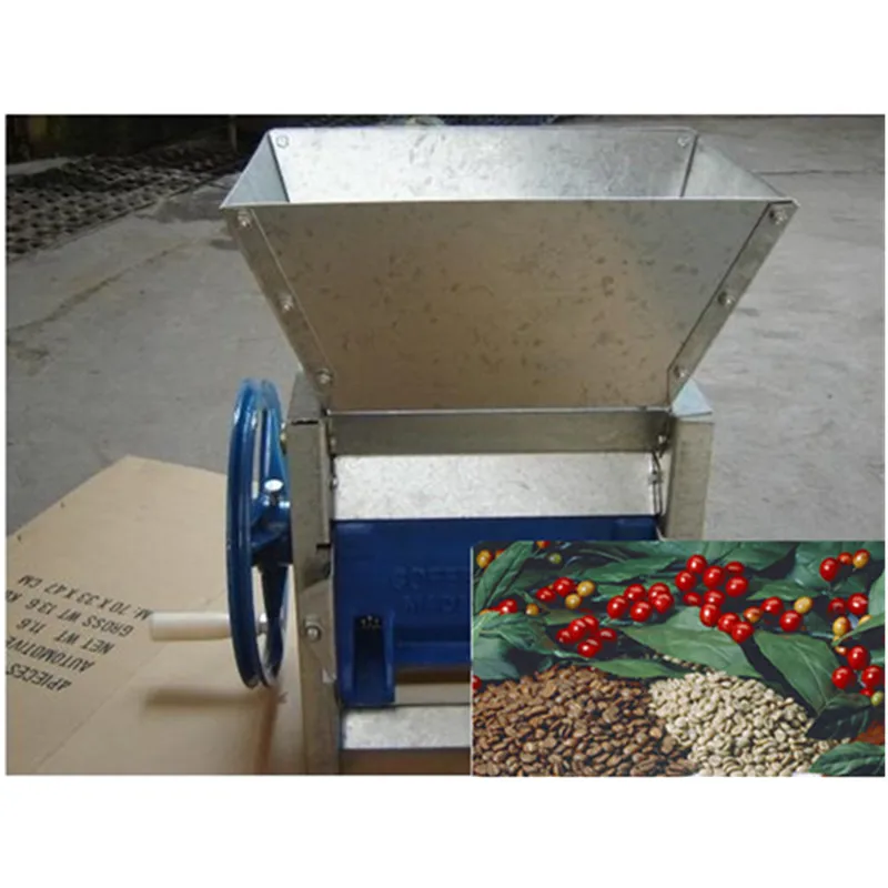 Coffee processing machinery manual fresh coffee bean sheller machinein