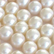 7-8 мм белый круглый пресноводный жемчуг бусина
