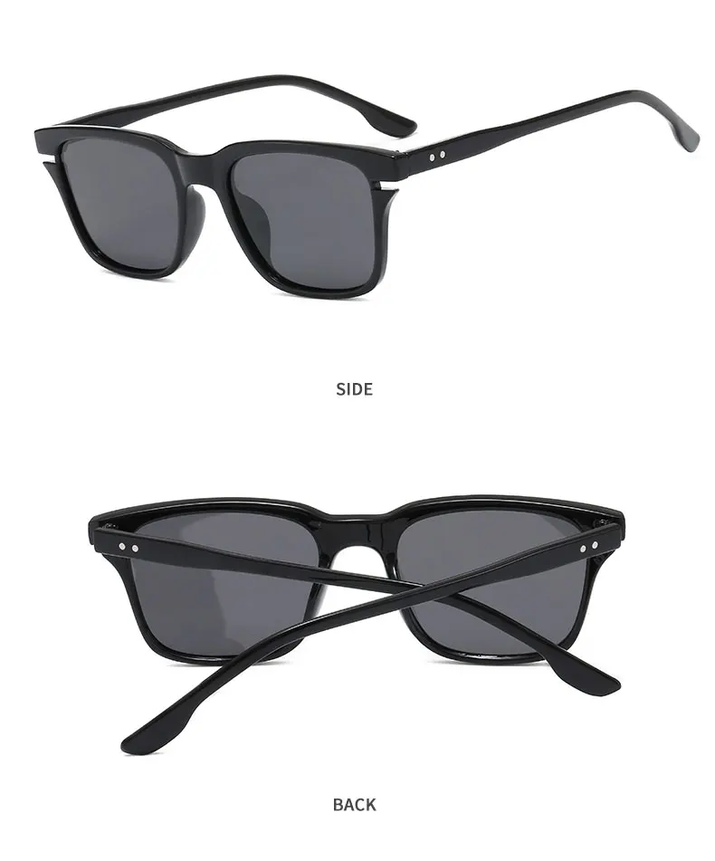 HUHAITANG классические солнцезащитные очки для вождения мужские брендовые Роскошные Поляризованные Солнцезащитные очки женские маленькие квадратные Поляризующие очки от солнца для мужчин s