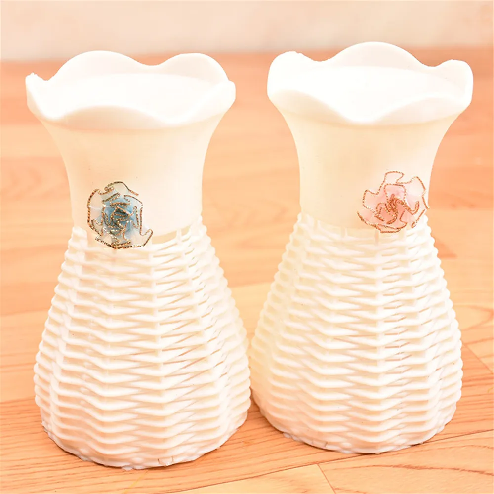 

Home Decor Nice Rattan Vase Basket Flowers Meters Orchid Artificial Flower Set Flowerpots Containers Garden Party Decor 1.691