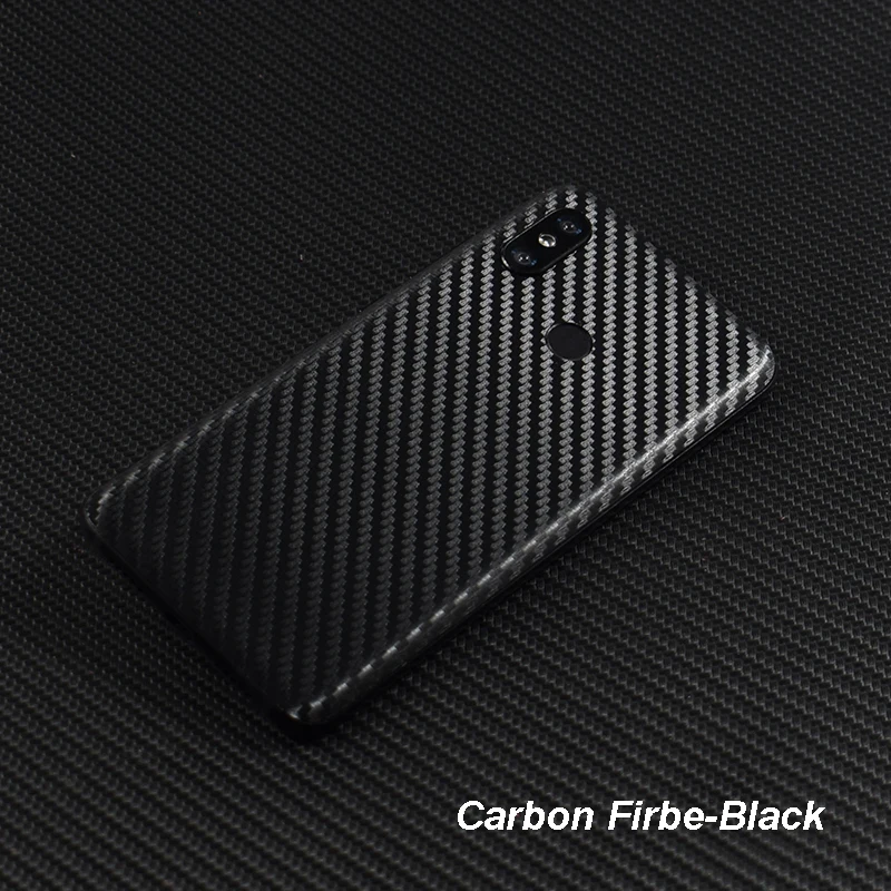 3D Carbon Fiber  Leather Wood Skins Protective Phone Back Cover Stiker For Xiaomi Mi8 SE Redmi 6 Pro 5 Plus Note 5 5A Sticker (10)