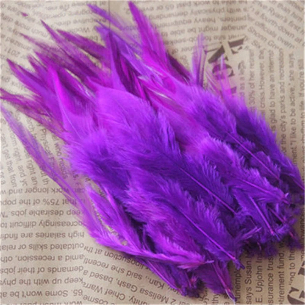 12 цветов на выбор красивый петух хвост куриное перо DIY головной убор украшения аксессуары шлейф