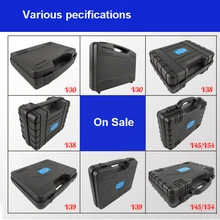 Пластиковая защитная коробка, чехол для фотографического инструмента, аппаратный ящик для инструментов, ударопрочный герметичный водонепроницаемый ящик с предварительно вырезанной пеной