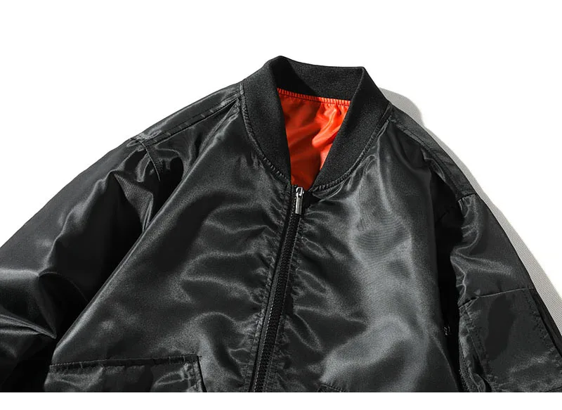 Aolamegs куртки-бомберы мужские однотонные простые тонкие MA1 мужские куртки и пальто в стиле хип-хоп с воротником-стойкой Мужская ветровка Весенняя уличная одежда