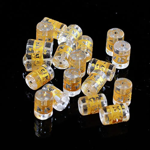 

Yanting DIY accessories mantra prayer beads transport barrel lucky beads 8x 12mm wholesale accessories for jewelry making 056
