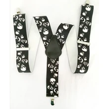 OnnPnnQ горячая Распродажа унисекс новые черные панк подтяжки Y-back отрегулировать эластичные 5 см дикая индивидуальность печати высокого качества подтяжки для мужчин