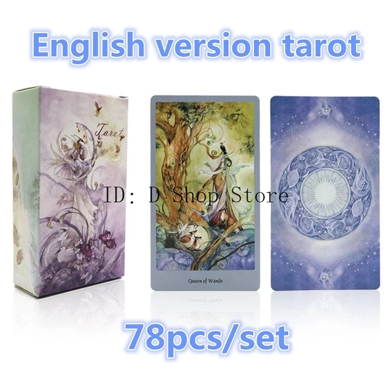 Горячая полная английская версия shadowscapes Таро карты лучшая качественная доска игральные карты для вечерние