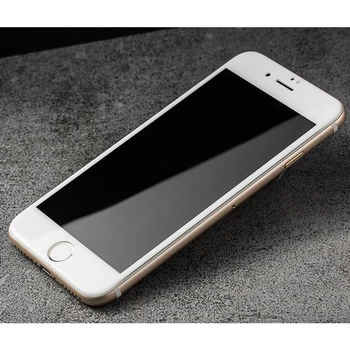 

CAMDEMS 100pcs 5D Full Cover Tempered Glass for iPhone 7 7Plus 6 6S 6Plus 6SPlus Protective Glass Screen Protector retail box