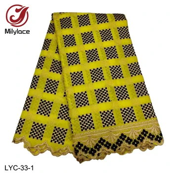 

New Design Hot Sale Product Swiss Cotton Fabric Fashion African Cotton Swiss Voile Lace In Switzerland LYC-33