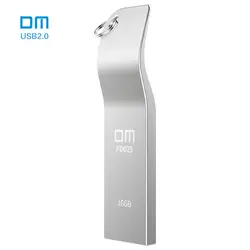 Бесплатная доставка DM PD025 8 г 16 г 32 ГБ usb флэш-накопители Metal водонепроницаемый накопитель мини личность интерфейсом USB