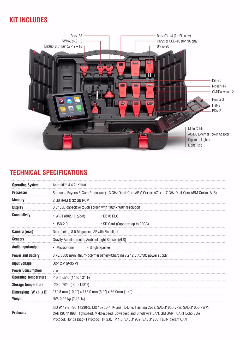 Autel MaxiSys MS906 OBD2 сканер автомобильный диагностический инструмент ключ программируемый код читатель EOBD OEM инструменты ключ кодирования подарок AL319