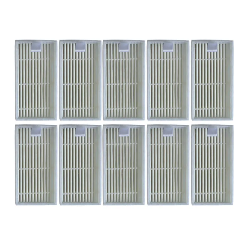 

10Pcs Replacement hepa filter for Ecovacs deebot CR120 panda X500 X600 robot vacuum cleaner parts Ecovacs filter accessories