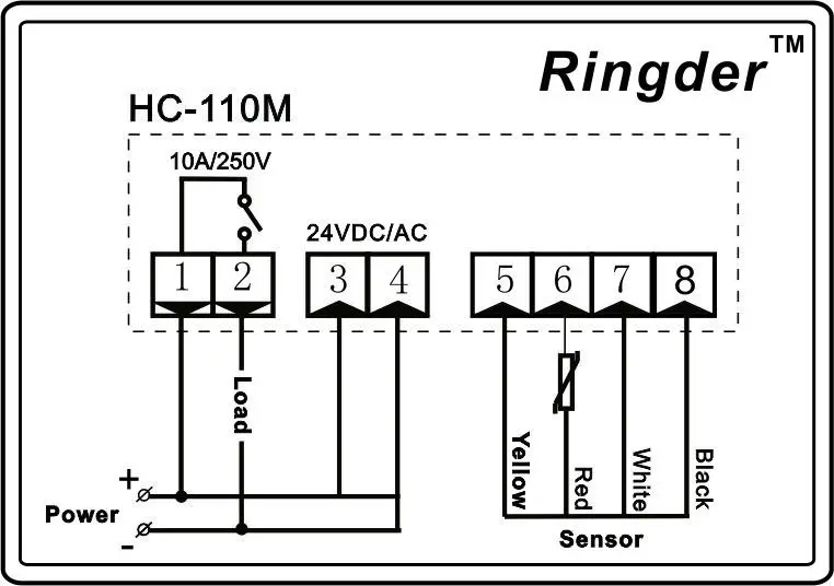 HC-110M new (24V10A) Wiring Diagram