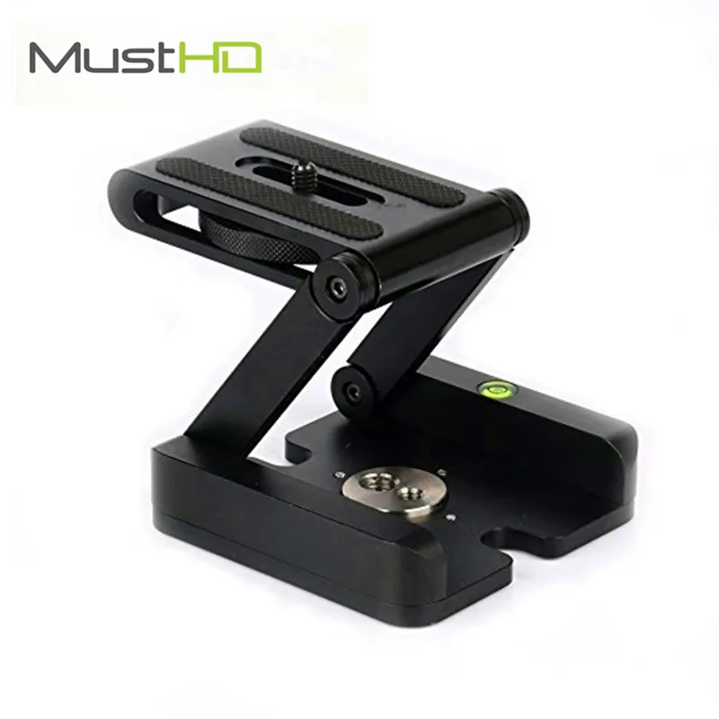 MustHD Universal Aluminum Alloy Folding Z Flex Tilt, Tripod , Slide