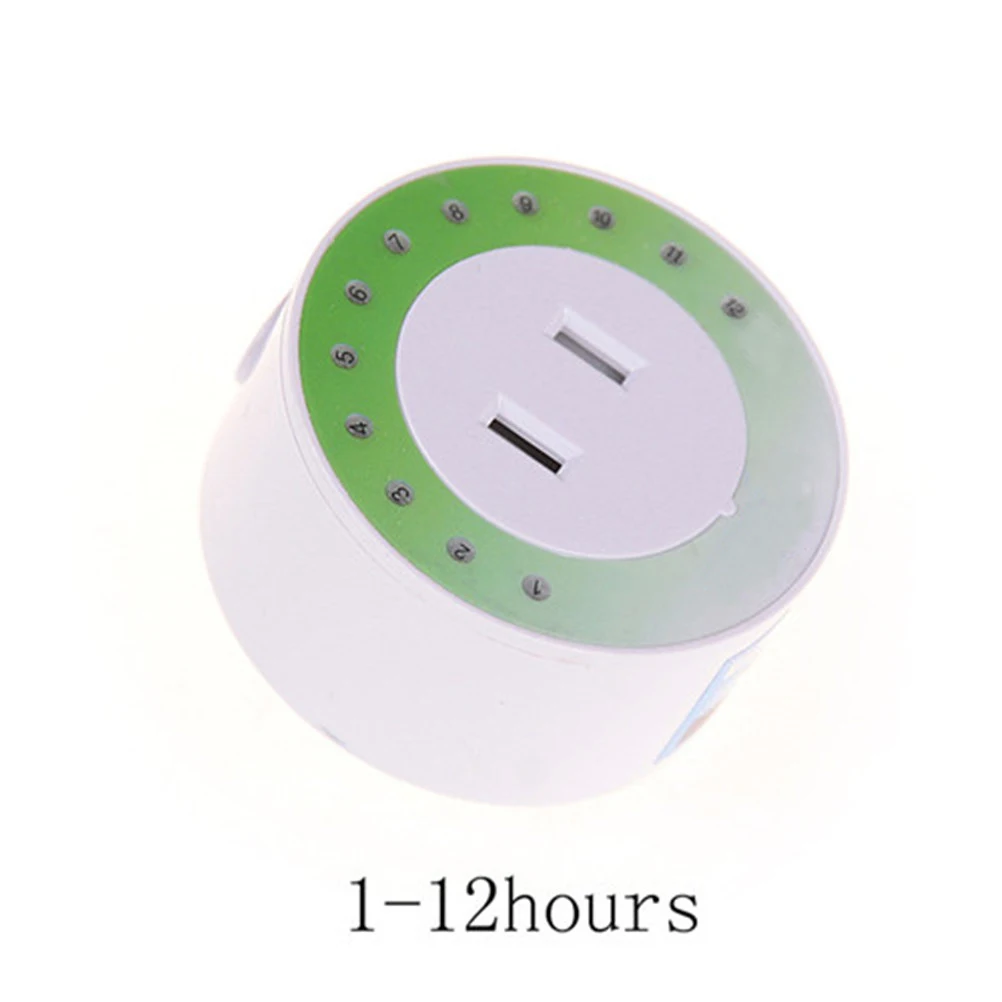 

1pc Hot 24 Hour Timer Socket Mechanical Program Timer Switch Socket Wall Outlet Protector Energy Saveing