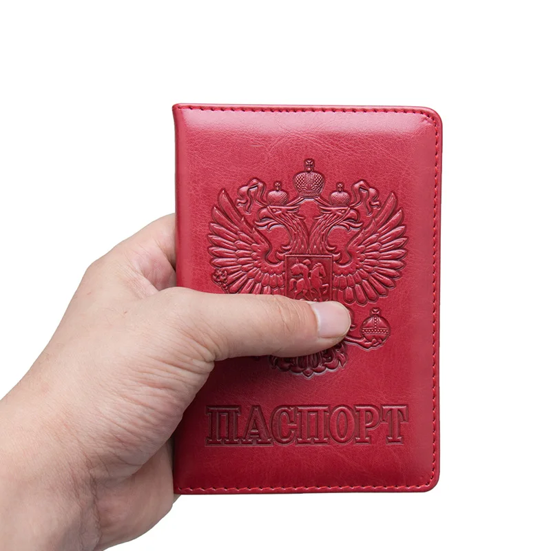 Мужская Высококачественная Обложка для российского паспорта Новое поступление