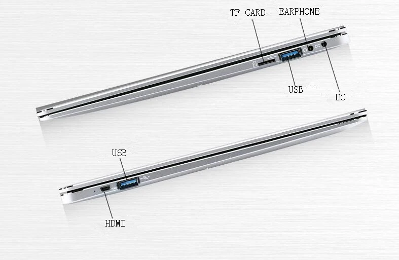 Новинка, ультратонкий ноутбук с металлическим корпусом 14 дюймов, 6 ГБ ОЗУ, 64 ГБ eMMC, 128 Гб SSD, Intel, четырехъядерный процессор, Windows 10, мини ноутбук, подарки