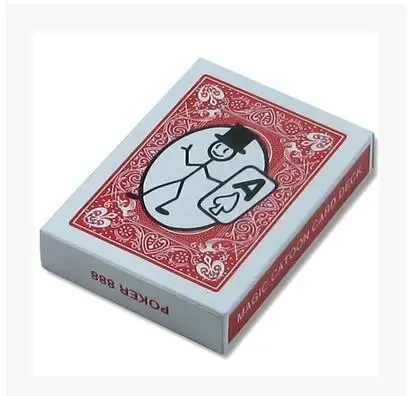 Beste Nieuwe Magic prop Cartoon Cardtoon Dek Pack Speelkaart Toon Animatie Voorspelling, grappig magic, goocheltrucs, gimmick