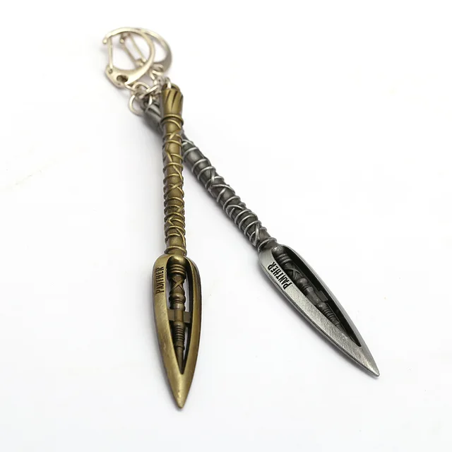 Avengers Infinity War Keychain Black Panther Pendant