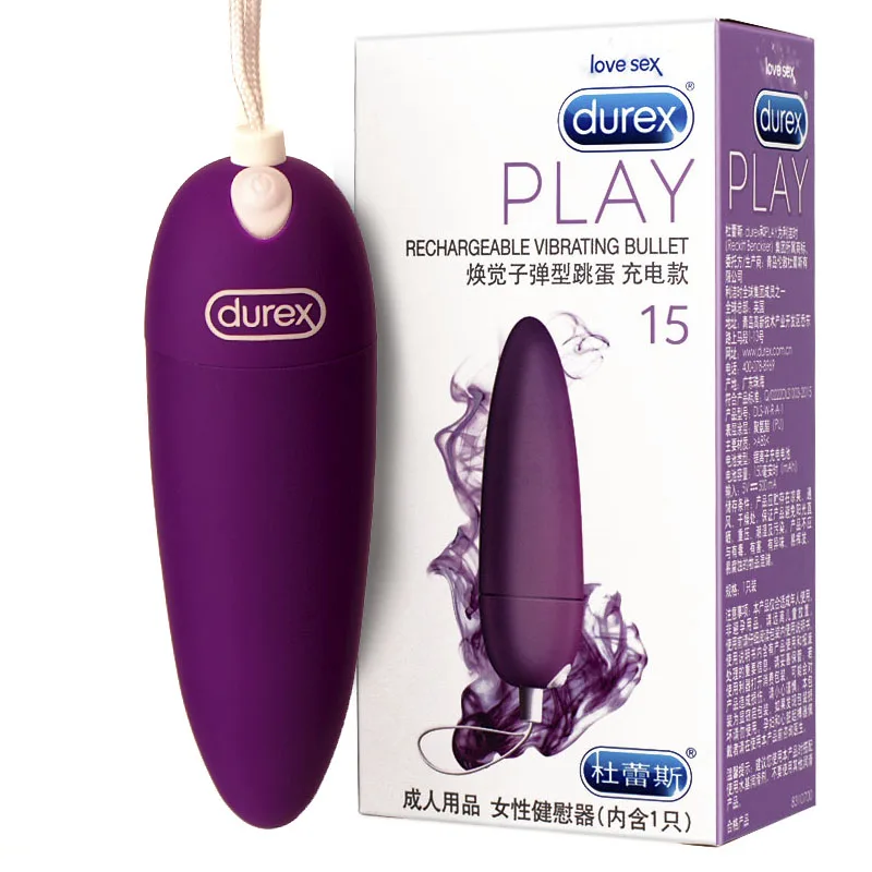 Вибратор Durex Play 15 для взрослых мощный USB многократная зарядка сексуальные игрушки
