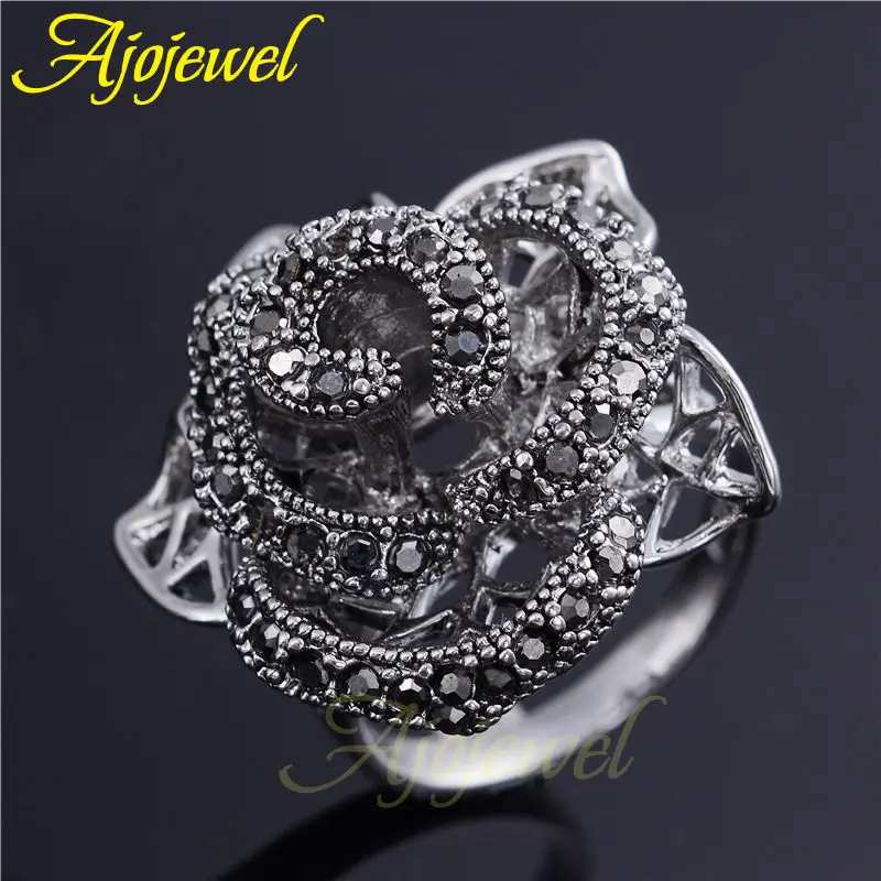 Женское Винтажное кольцо в виде цветка с перфорацией|flower ring|ring womenbrand ring |
