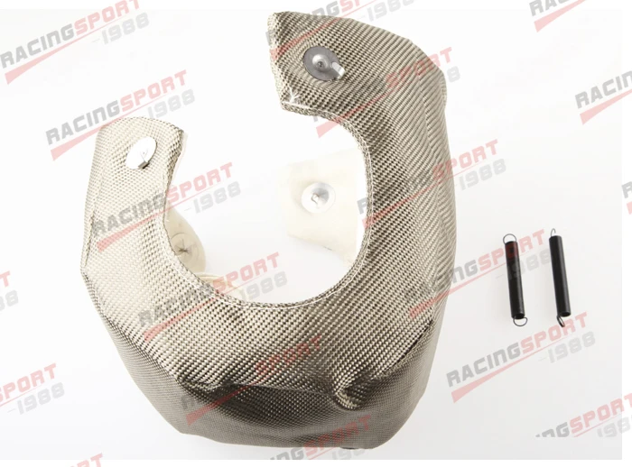 T25 T28 gt28 gt30 gt35 t37 t3 Exhaust Turbo Blanket TITANIUM Heat Wrap