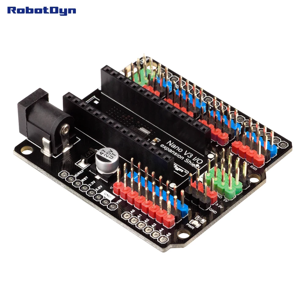 Нано I/O щит расширения, для Arduino нано V3 распиновка.(В сборе