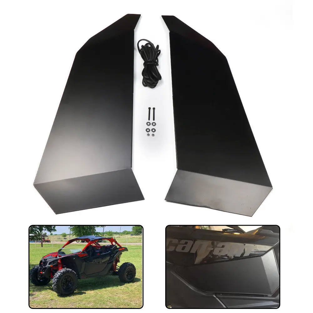 KEMiMOTO UTV Lower Door Inserts Panels UTV Doors 2017-2018 For Can am maverick X3 XDS/Turbo XRS/R XRC/Turbo Aluminum KEMiMOTO UTV Lower Door Inserts Panels UTV Doors 2017-2018 For Can am maverick X3 XDS/Turbo XRS/R XRC/Turbo Aluminum