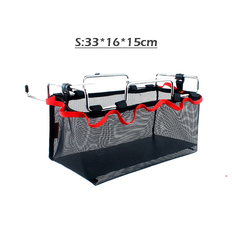 Портативная железная стойка, сумка для хранения для барбекю, комплект для пикника, кухонный органайзер для мелочей, большая емкость для кемпинга, инструменты для улицы, Прямая поставка - Цвет: S