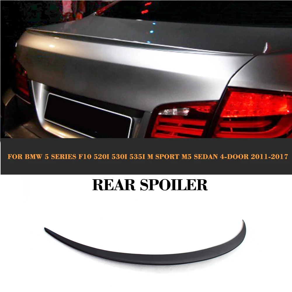 Крыло крыла багажника 5 серии ABS для BMW F10 M Sport M5 Sedan 4 двери 2011 2017 520i 530i 535i|wing wing|wing