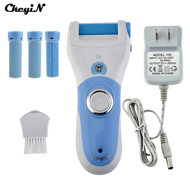 Buy Hot Feet Care Foot Peeling Tool +2 Rollers , Rechargeable Callus/Skin