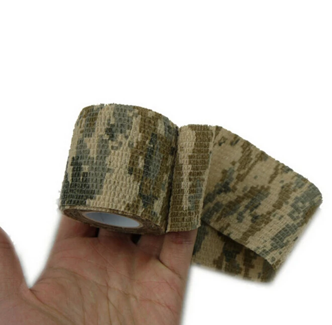 Камуфляжная стрейч повязка на голову 1 рулон Лента для охоты подходит горной