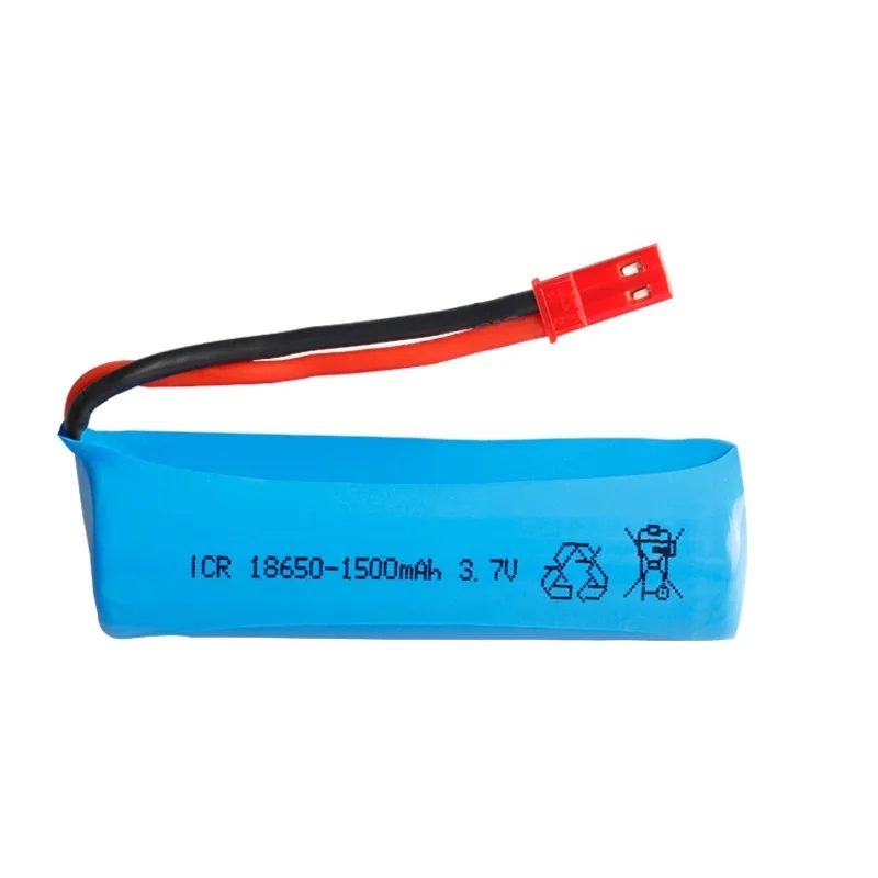 3,7 V 1500mAh 15c Lipo батарея дистанционного управления вертолет/Самолеты/автомобильный аккумулятор 3,7 v 18650 цилиндрическая Lipo батарея SM plug - Цвет: Цвет: желтый