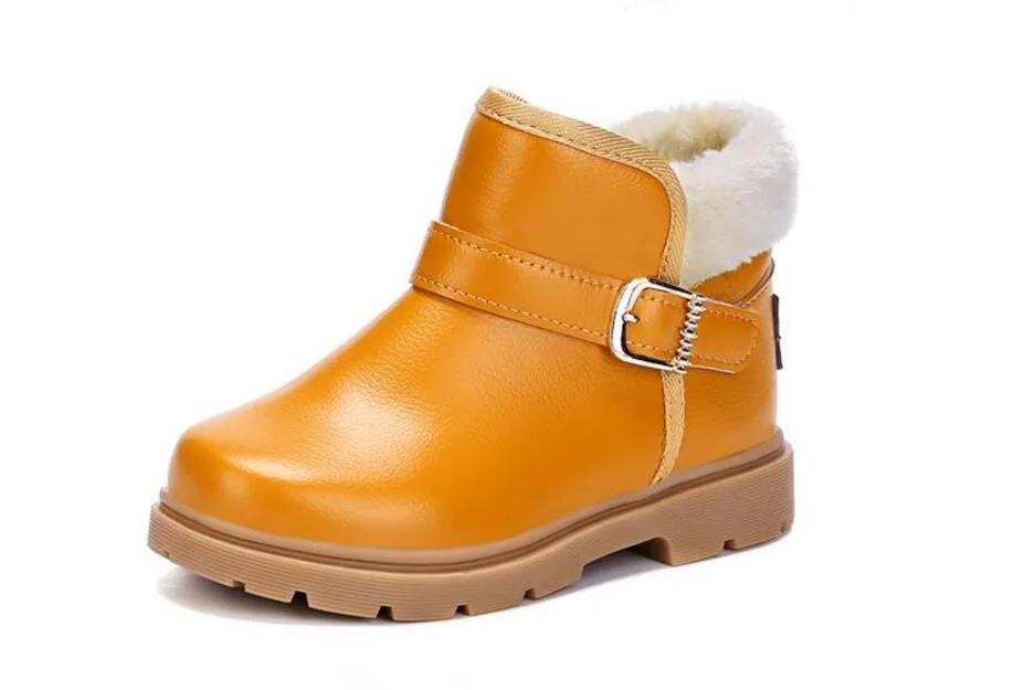 Children PU snow boots-24