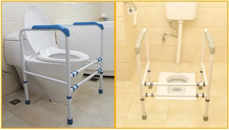 Barreira Corrimão Deficientes idosos Banheiro Banheiro Sentado Mulher Grávida Do Corrimão Corrimão Segura