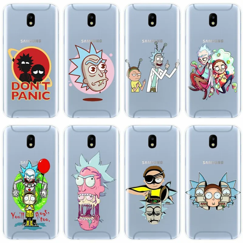 

For Samsung Galaxy J5 J7 2016 J3 J5 J7 2017 J7PLUS J7MAX J3PRO J3 J4 J6 J8 2018 Rick and Morty Phone Case